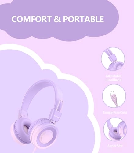 Type C Kid Headphone Wired Headphone