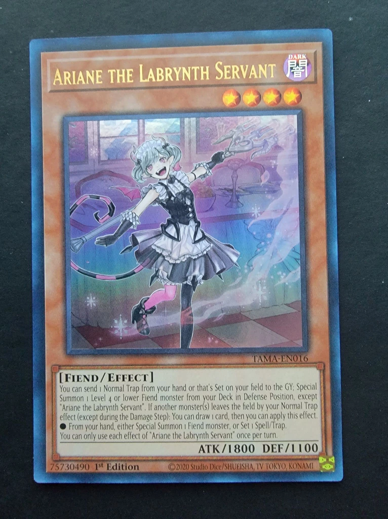 Yu-Gi-Oh! Ariane The Labrynth Servant TAMA-EN016