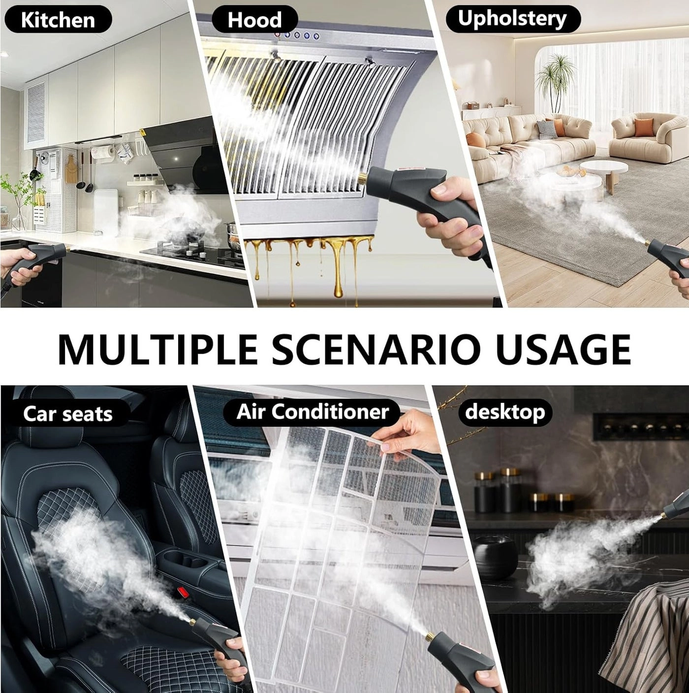 Portable Steam Cleaner - 1200ML