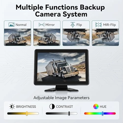 Solar Wireless Rear Camera - Night Vision