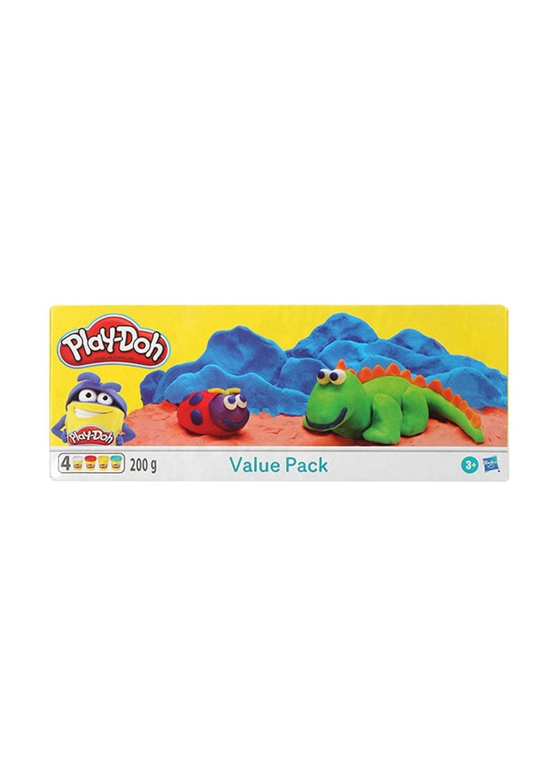 PLAY BOX TOYS TRADING Pack Of 4 Jars - play-doh compound 57g 4pcs.