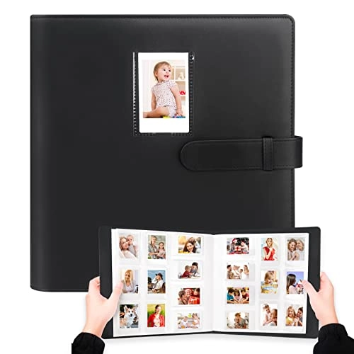 2x3" 640 Pockets Leather Photo Album