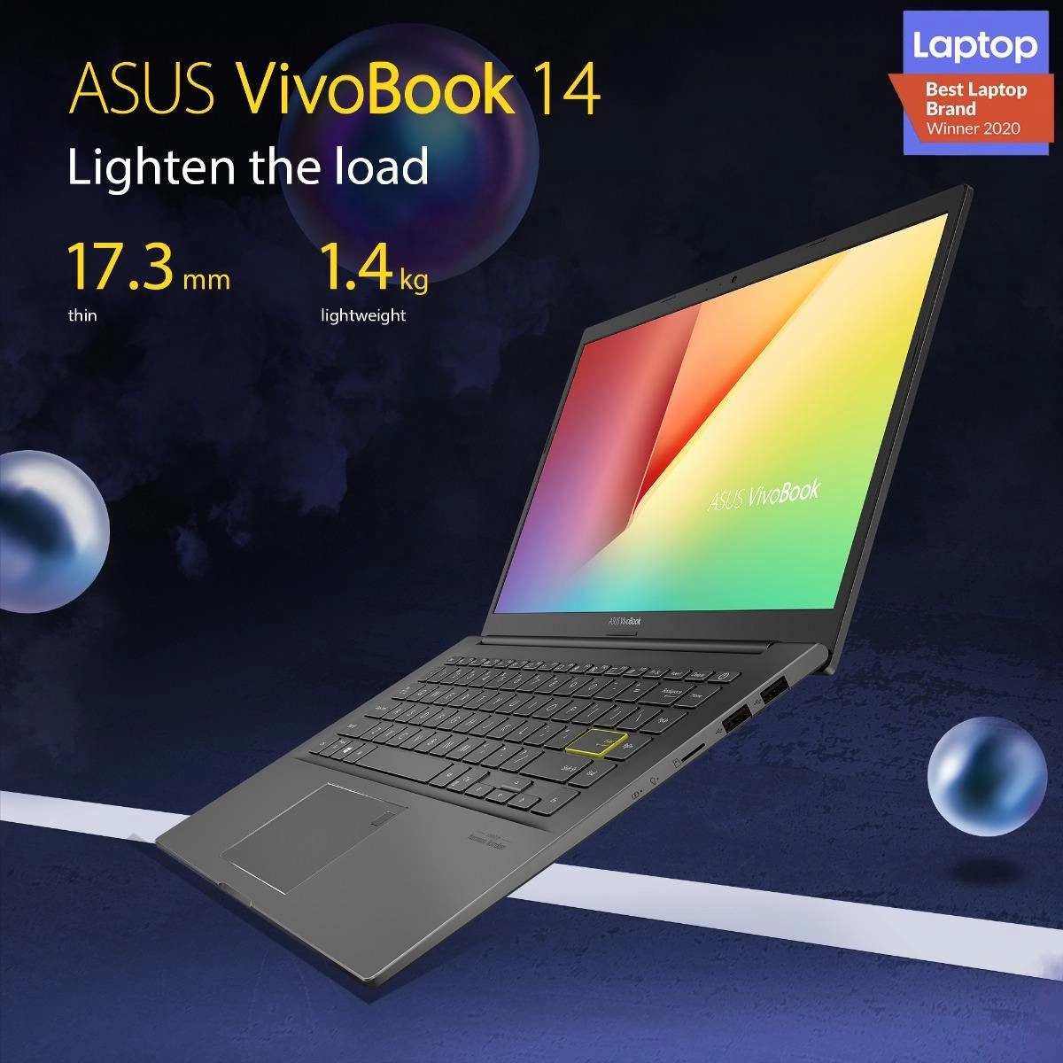 Vivobook 14 M413UA-EB043T - 14'' Ryzen 5-5500U 8GB DDR4 512GB SSD