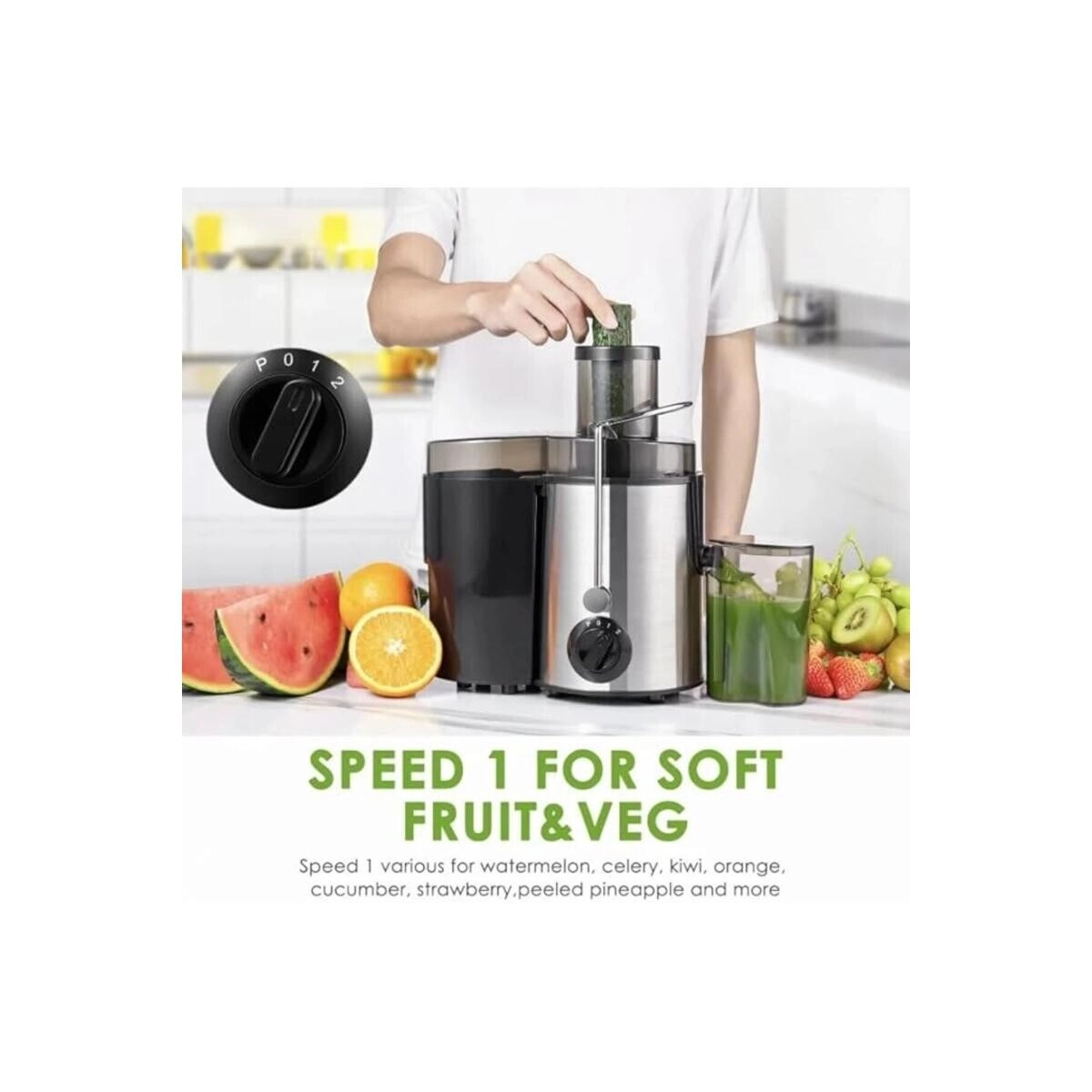 Centrifugal Juicer - 800W