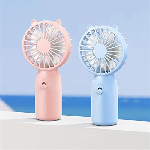 Mini Flexible Rechargeable Cooling Fan - One Size Pink