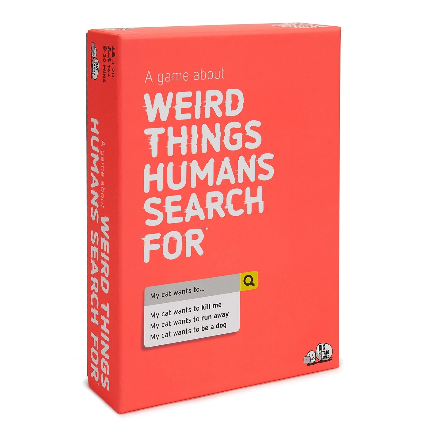 Weird Things Humans Search for - Party Game Ages 14