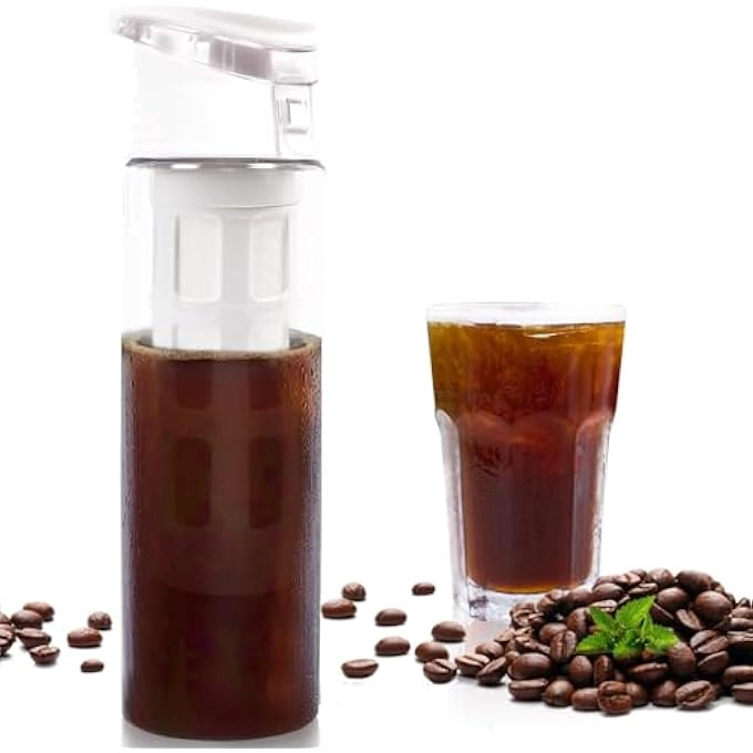Cold Brew Coffee Maker - 550Ml Portable Handle