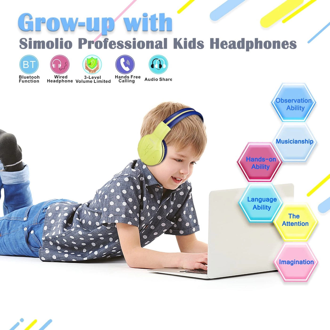 Wireless Bluetooth Kids Headphone Pack