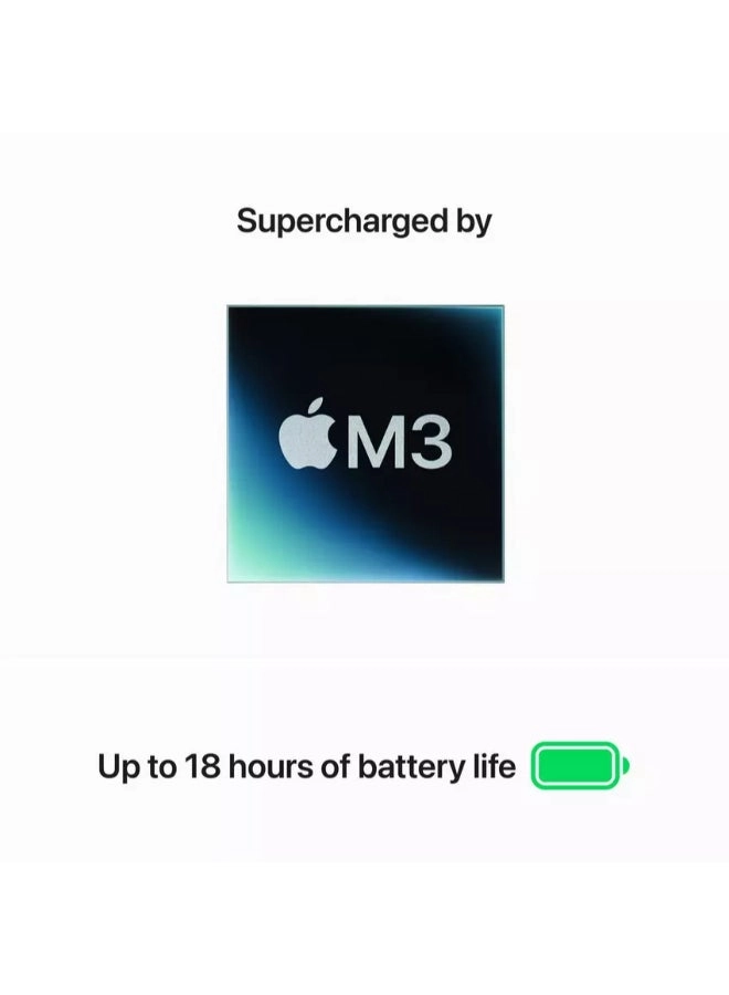 MacBook Air MXD33LL/A 2024 - 15'' M3 16GB DDR4 512GB SSD