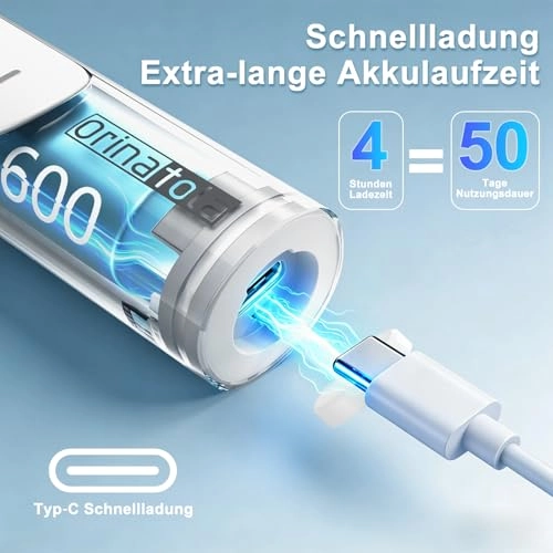 3862 - 8 Brush Heads 3 Modes White