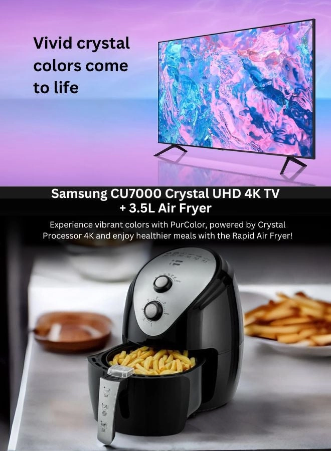 CU7000 - 55 inch + AIR-FRYER