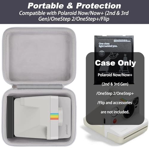 Hard Travel Case - Polaroid I-2, Now+ 2nd Generation I-Type, Originals Now+, OneStep 2, OneStep+ Instant Film Camera