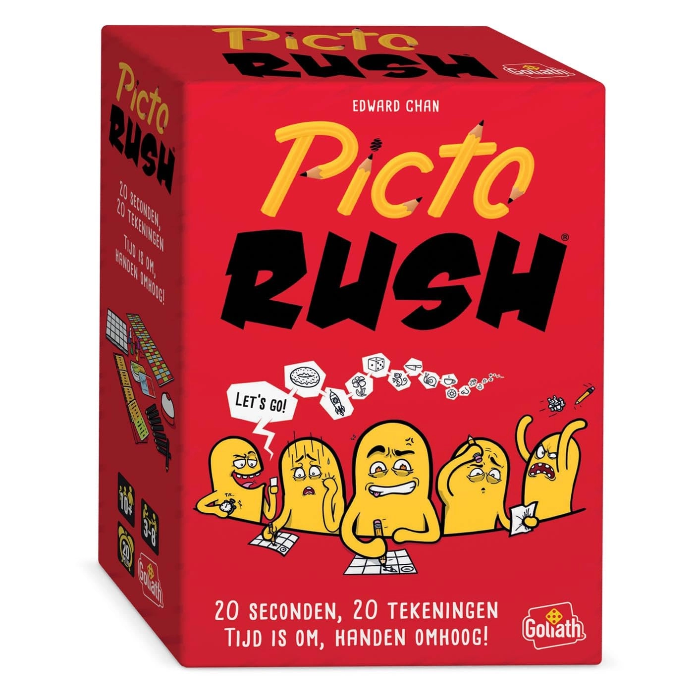 Goliath Picto Rush - Card Game (Dutch)