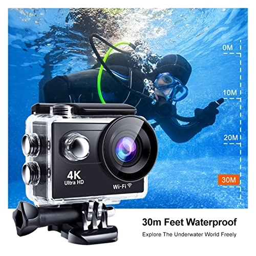 Action Outdoor Waterproof Sports 4K - Anti-shake Remote Control