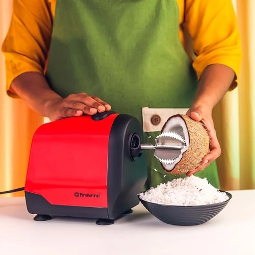 2-in-1 Coconut Scraper & Citrus Juicer - 200W