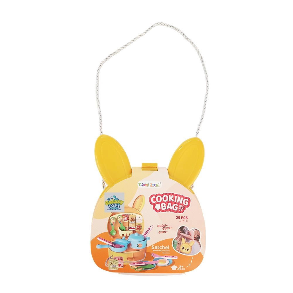 Galaxy Toys Bunny-Eared Satchel Design Cooking Bag Play Set - Suitable for 3 years & above