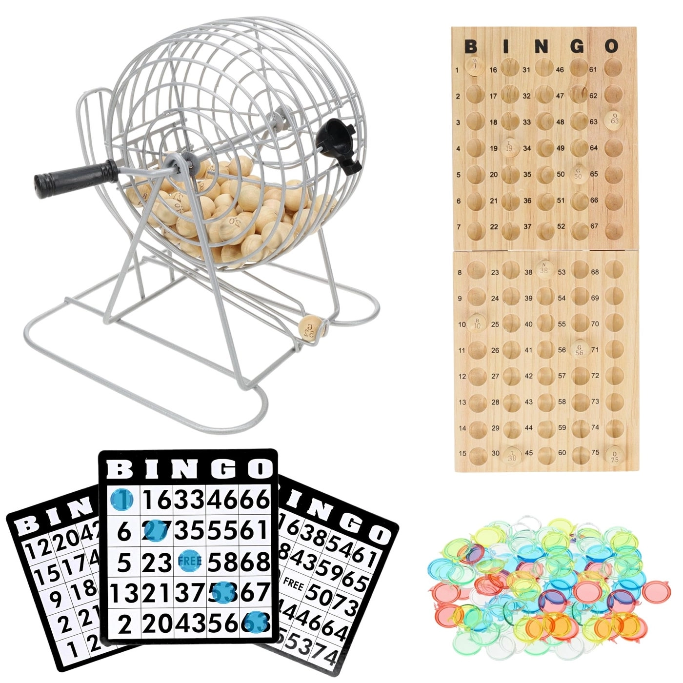 Retro Bingo Game Set - 75