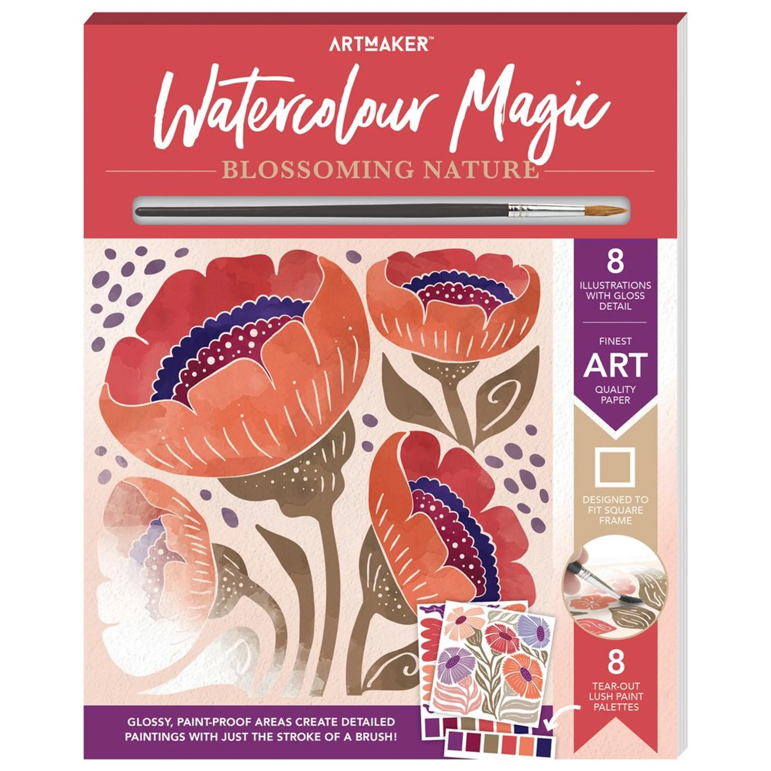 Art Maker Watercolour Magic Coloring Kit