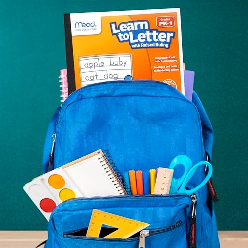 Learn to Letter Writing Tablet - 4 Pack 40 Sheets Dotted