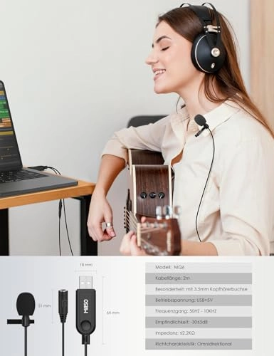 M-USBMIC555-155B USB Microphone