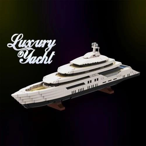 Mini Luxus Yacht - 1:200 Ship Construction Kit