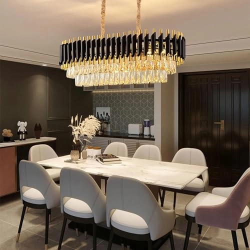 Crystal Pendant Light - 800/300 MM