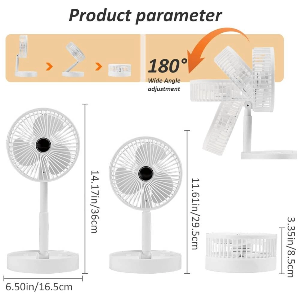 Multifunctional Colorful Desktop Small fan