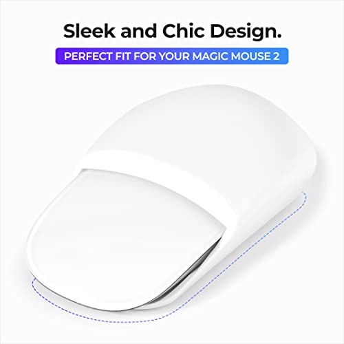 Magic Mouse Grip - Compatible with Magic Mouse 2 White