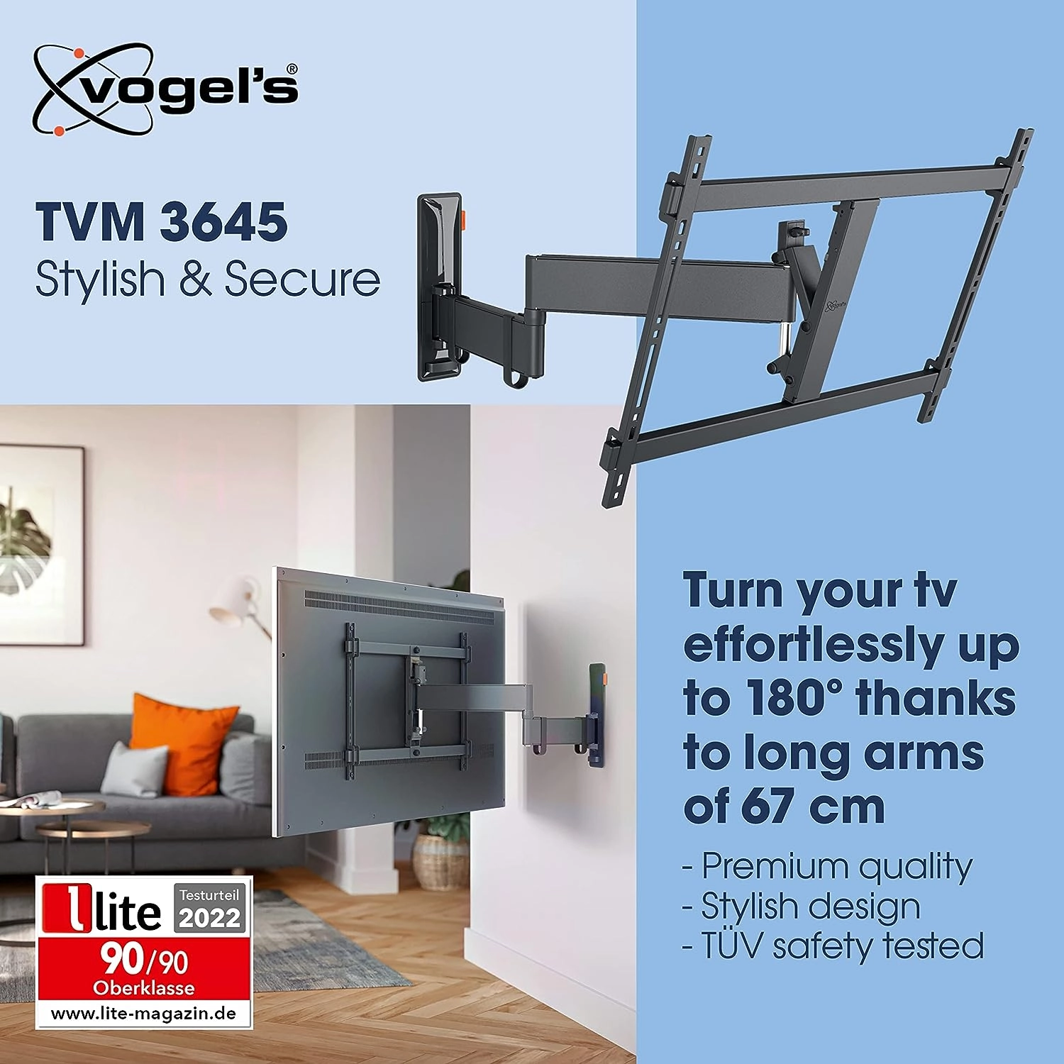 TVM 3645 - 35 kg 40 to 77 inches