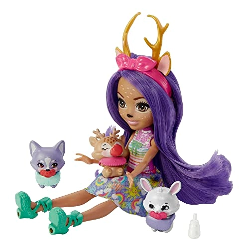 Danessa Deer Doll - 15 cm Plastic Ages 4+
