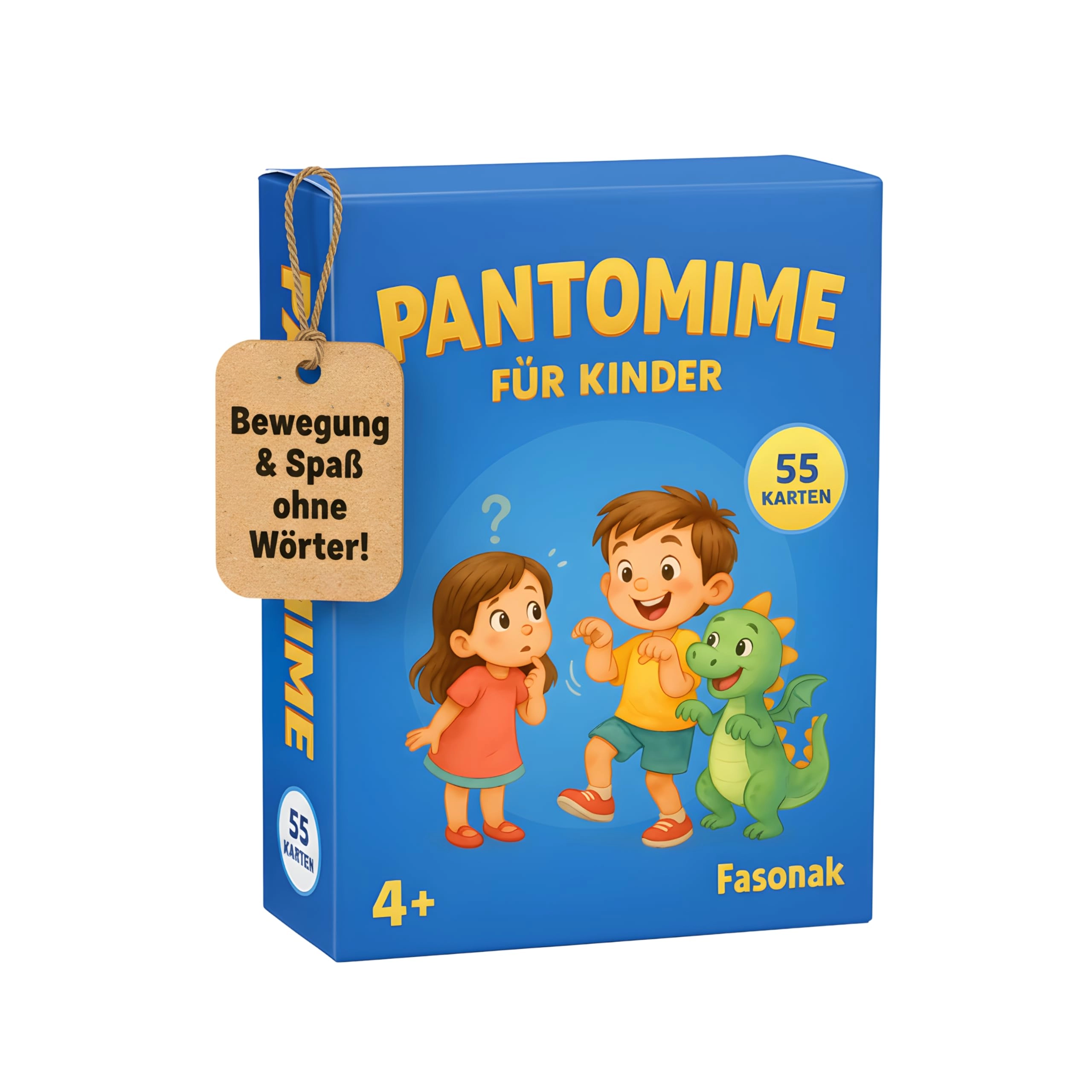 Fasonak Pantomime - German 4+ 55 Cards