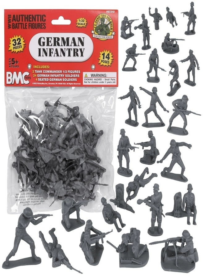 BMC Toys CTS WW2 German Infantry - Soldier 32 pcs