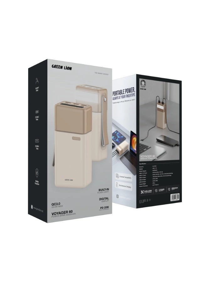 Solar X - 60000mAh 20W