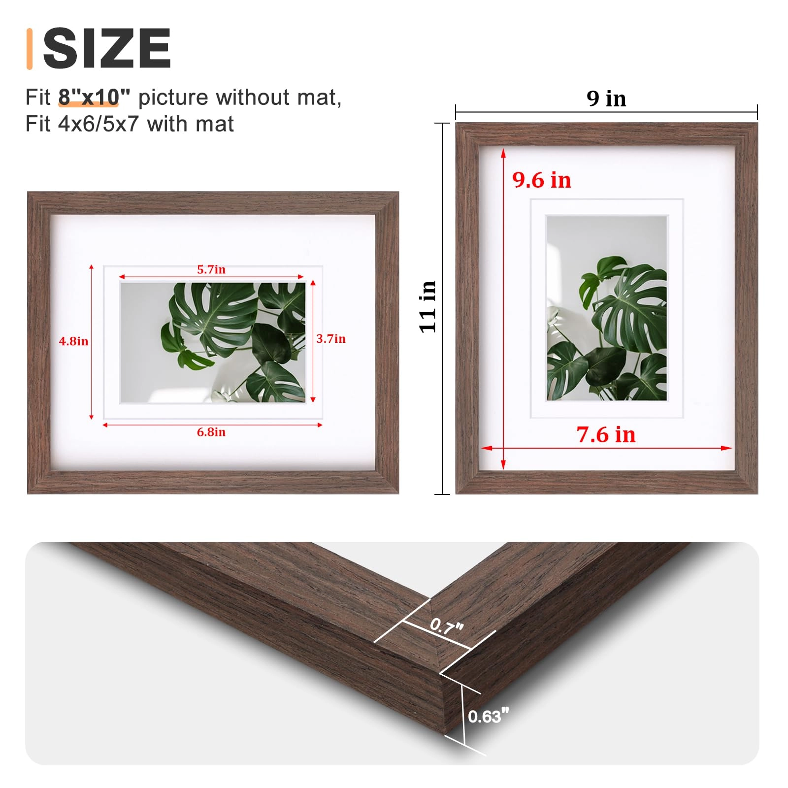8x10 Picture Frames - 8x10 4