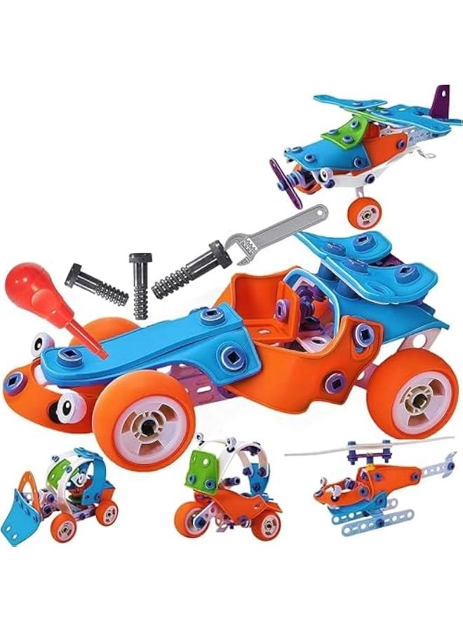 Play a lot Building Toys - 5-in-1 STEM Educational