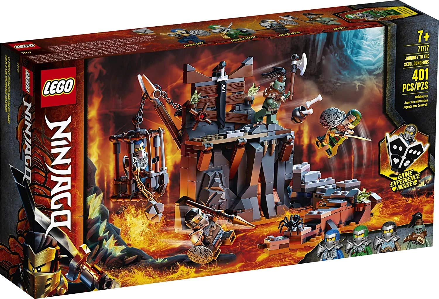 LEGO NINJAGO Journey to the Skull Dungeons (71717)