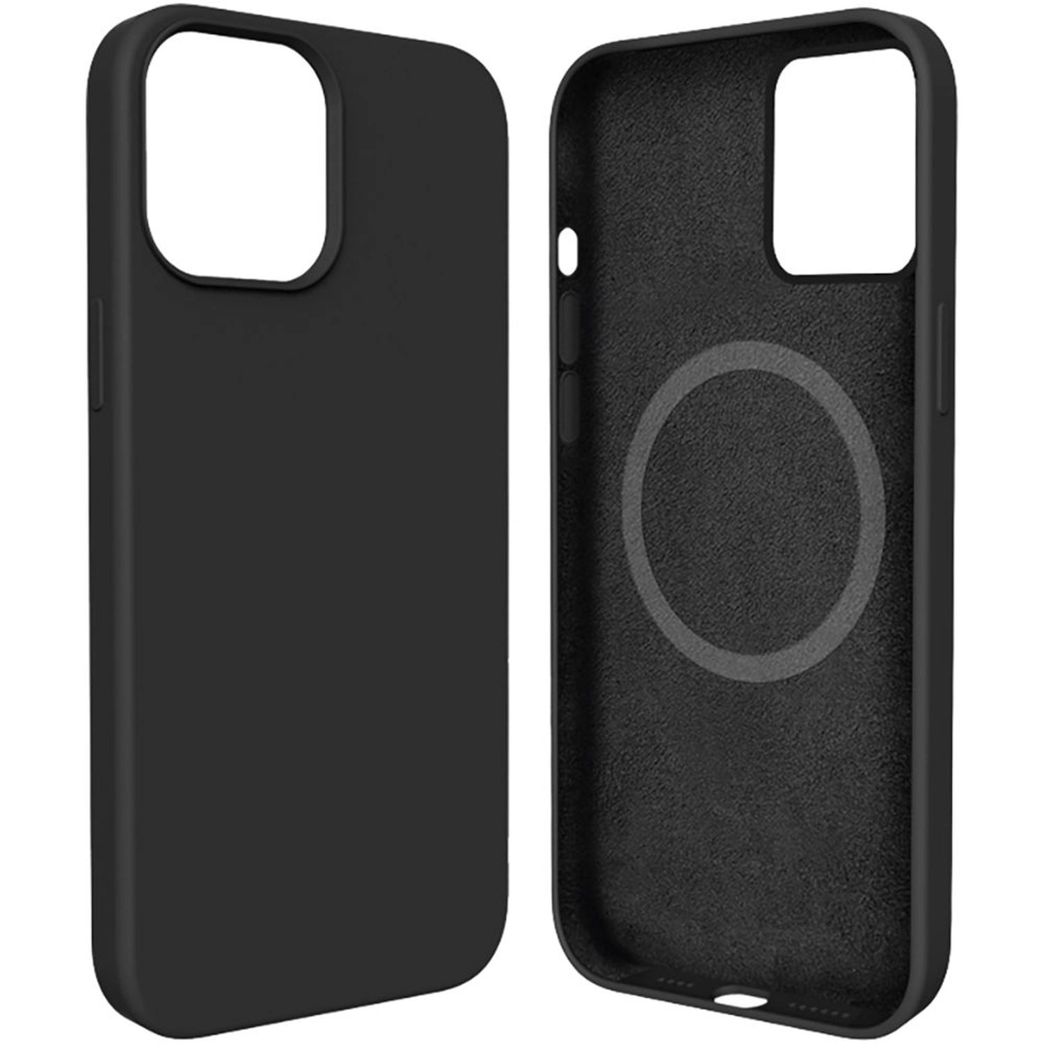 Efficiente Series Back Case - Silicone, Rubber and Microfibre for Apple iPhone 14 Pro