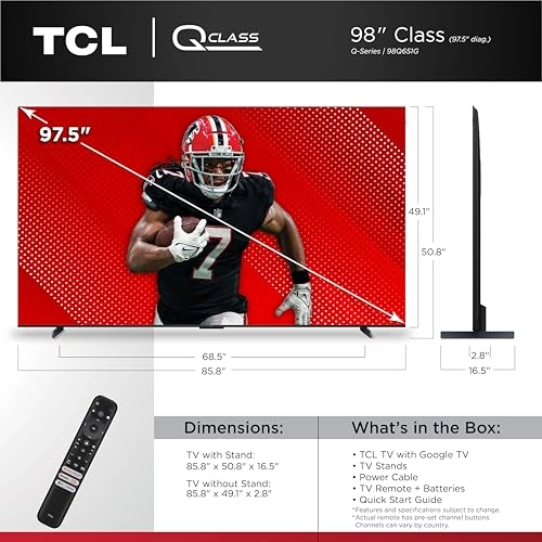 98Q651G - 98 inches