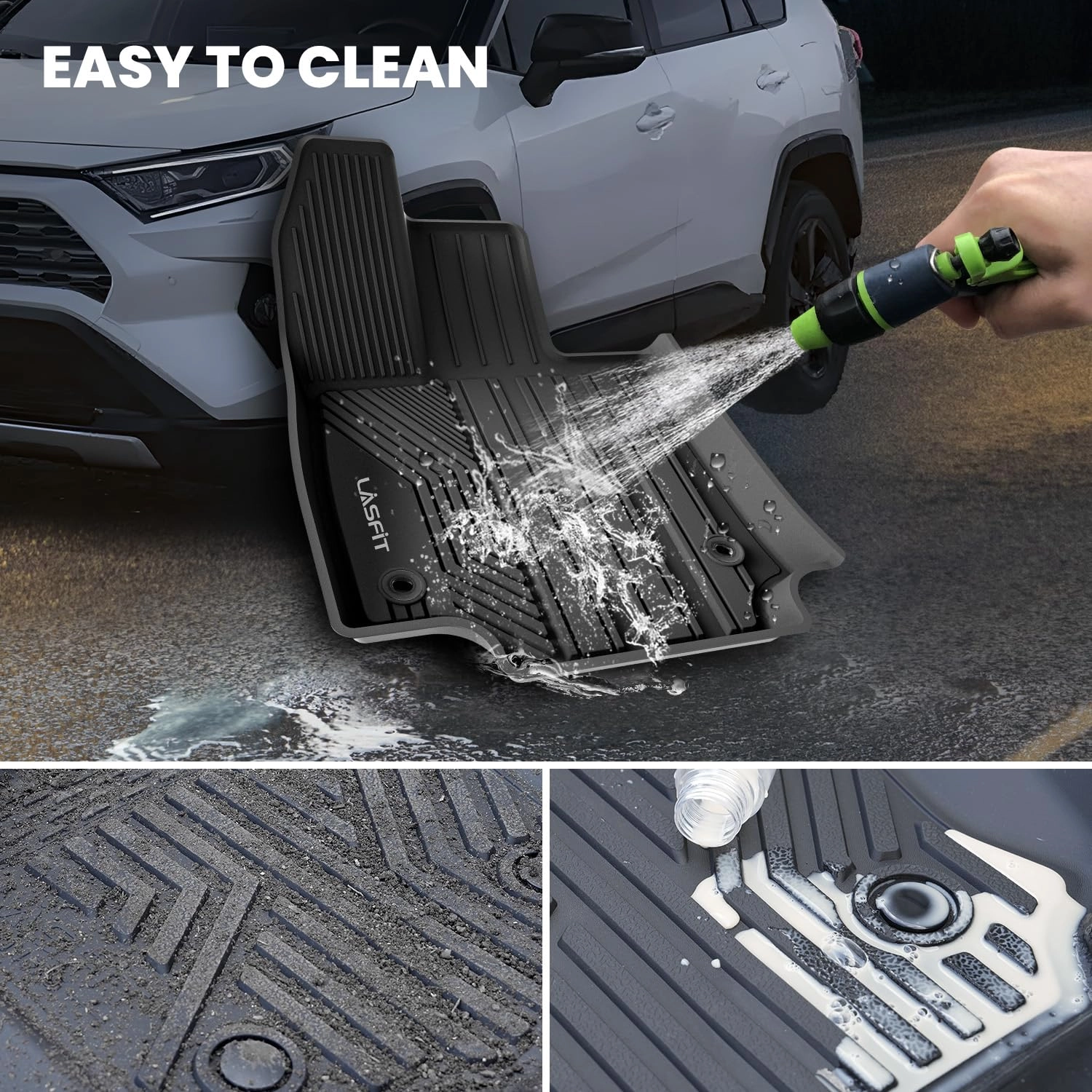 Floor Mats - Toyota RAV4 2019-2025 Full Set