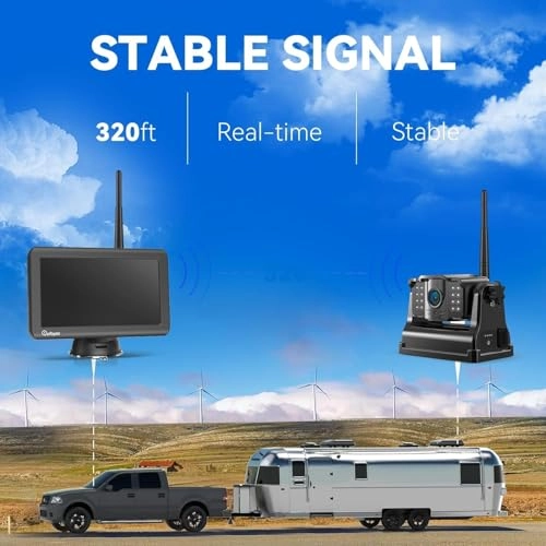 Magnetic Wireless Reversing Camera - 1080P