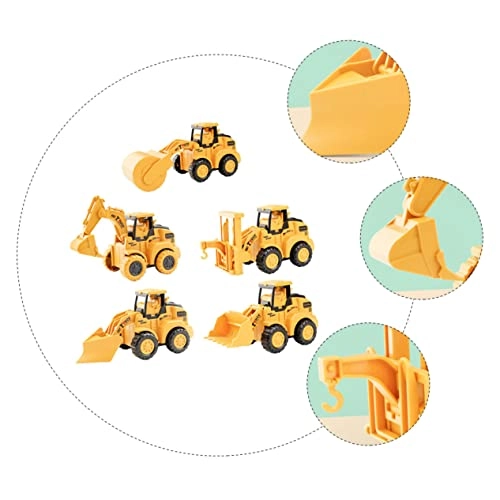 Excavator - Orange Pull-Back