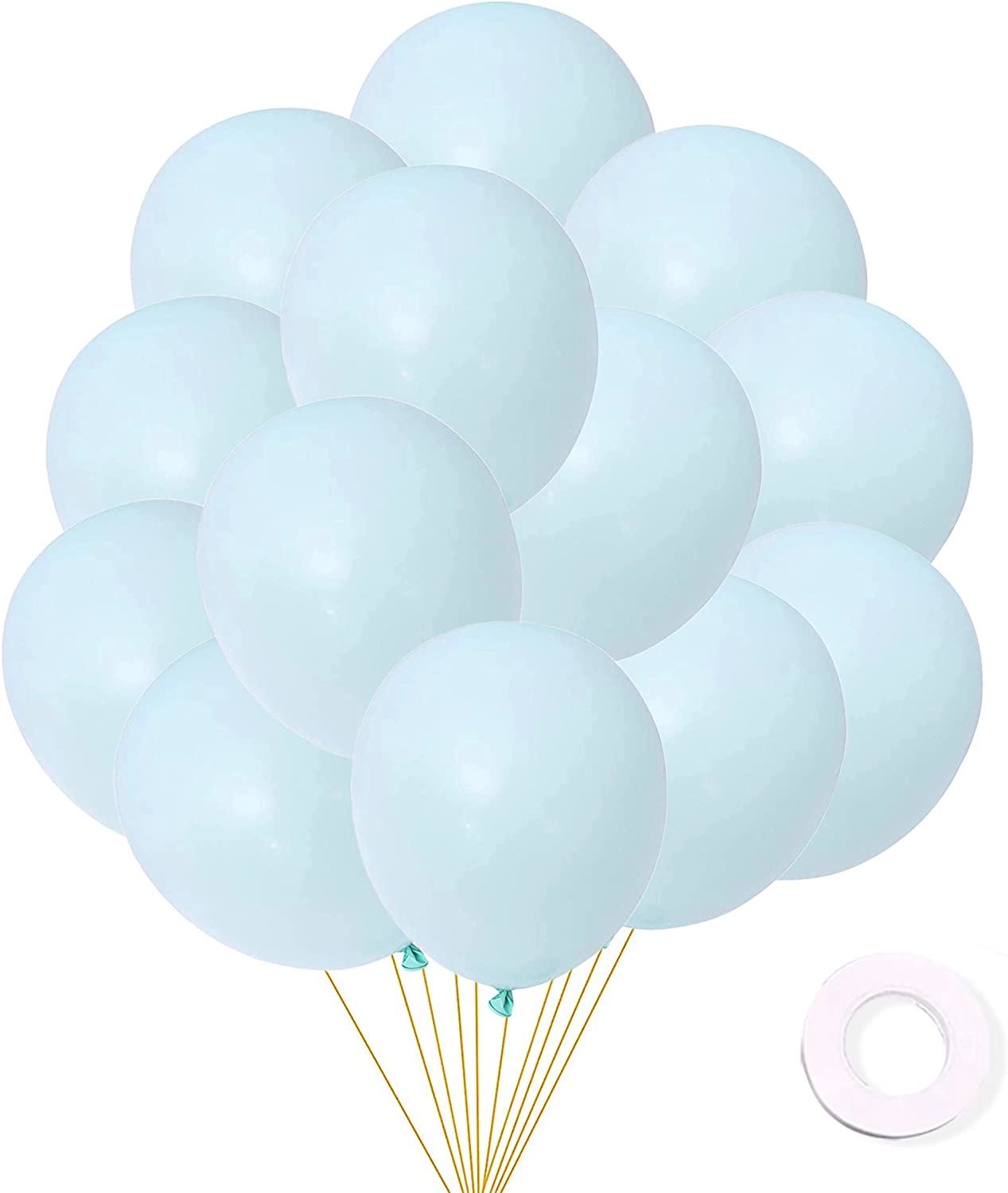 Party Time Trading LLC Pastel Balloons - 20-Pieces Baby Shower