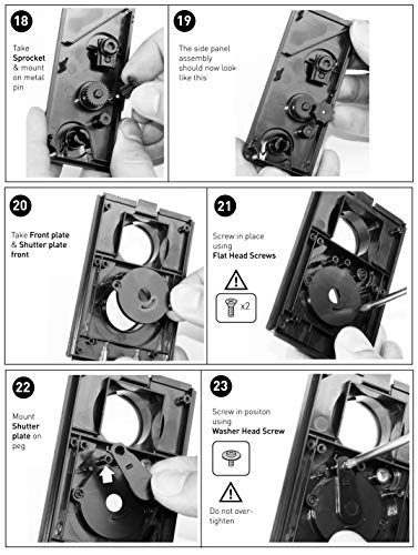 Twin Lens Reflex Camera - 35mm Black