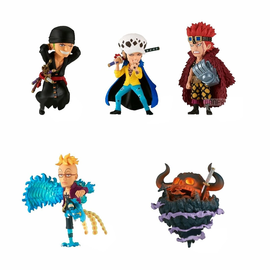 Banpresto One Piece World Wanokuni Onigashima 4 Set