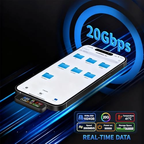 Mini Portable SSD Drive - 256GB