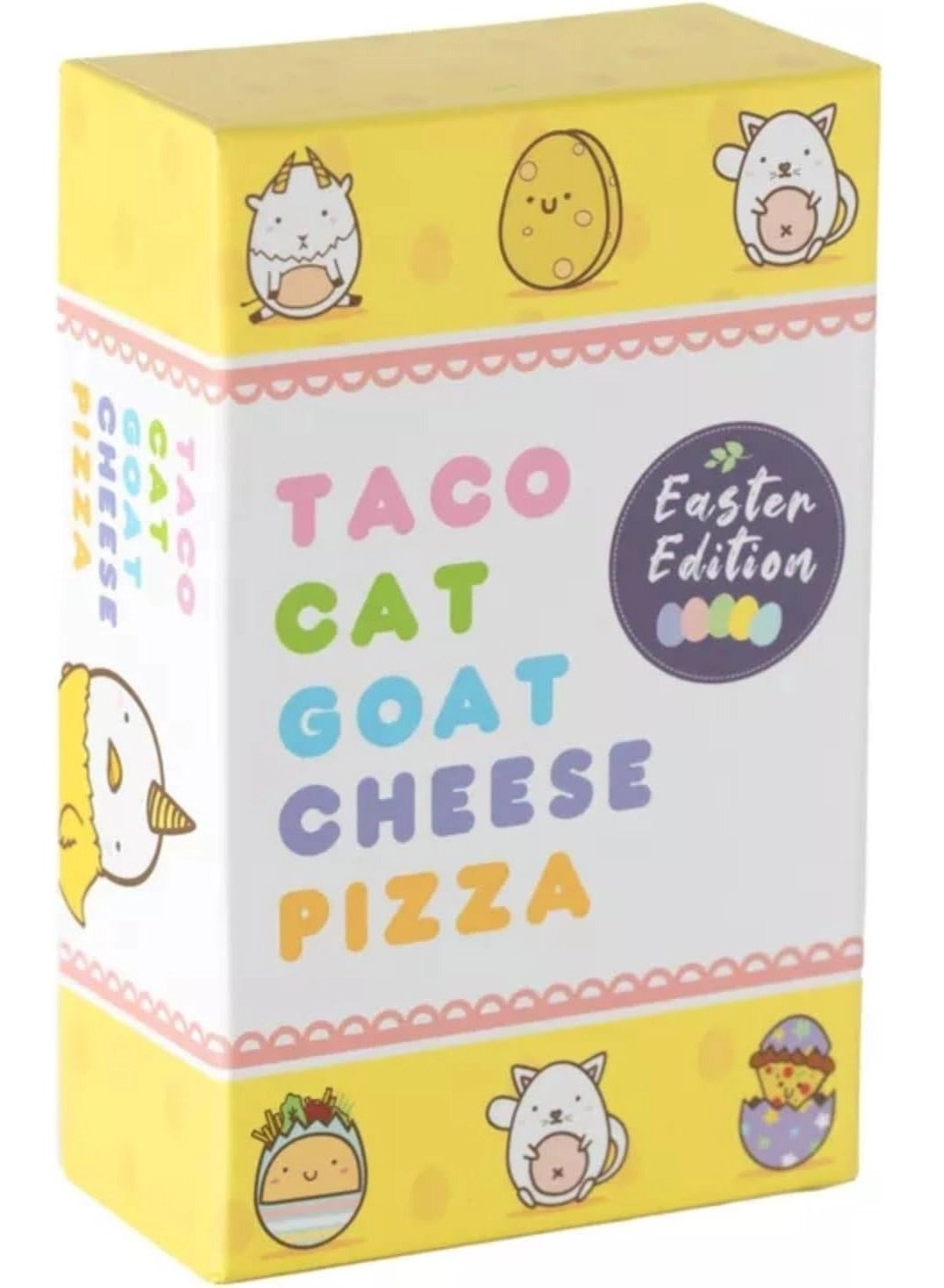 Y&D Taco Cat Goat Cheese Pizza: Easter Edition