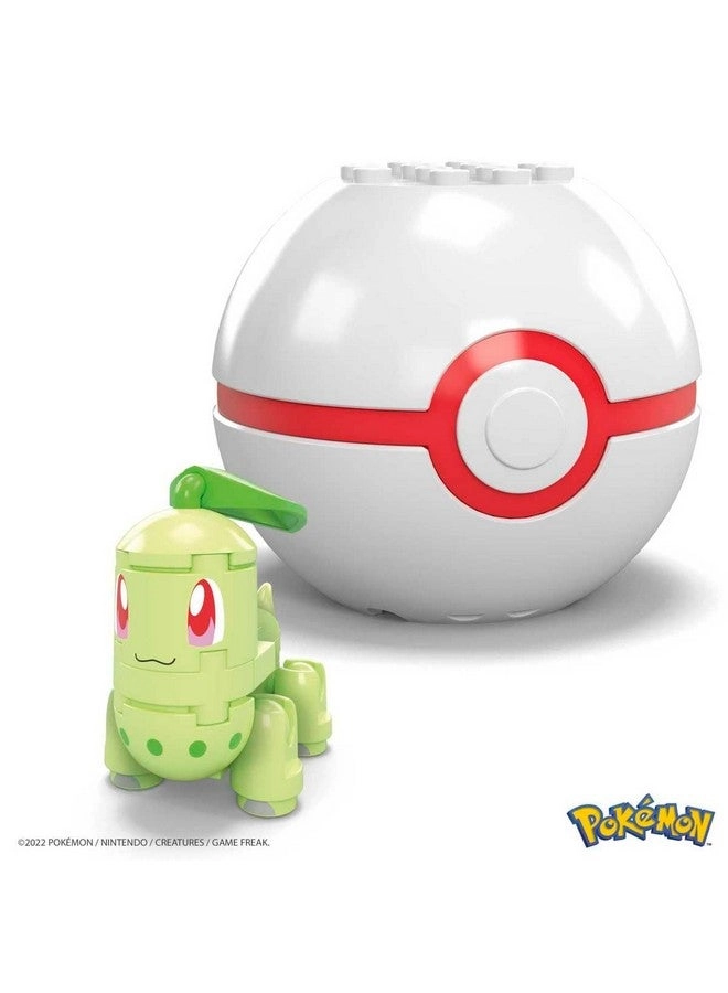 Pokemon Chikorita Building Set - 19 pcs Gift Set