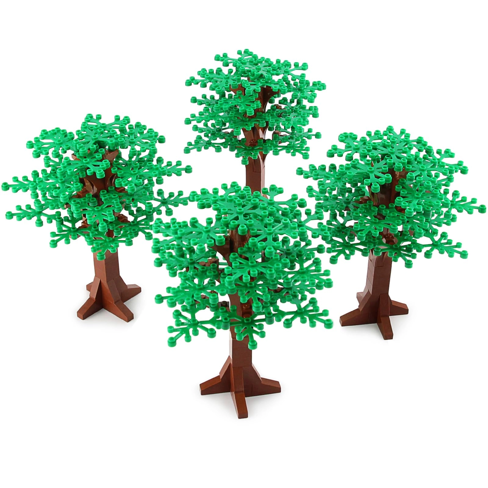 Tree Building Set - Classic Botanical Forest Garden 4 pcs