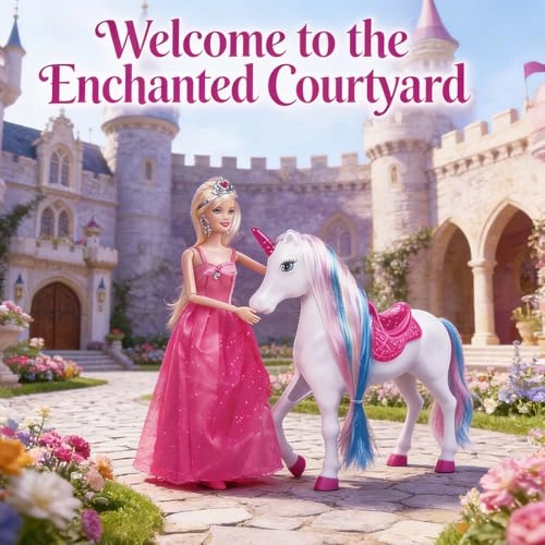 Unicorn Princess Doll - Magical Light Mane and Tail Set