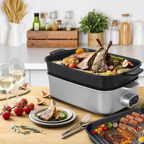 2-in-1 Multifunctional Electric Grill